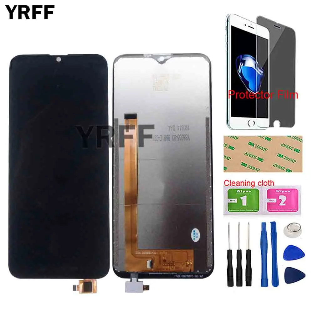 ЖК дисплей с сенсорным экраном для Doogee Y8 кодирующий преобразователь сенсорного