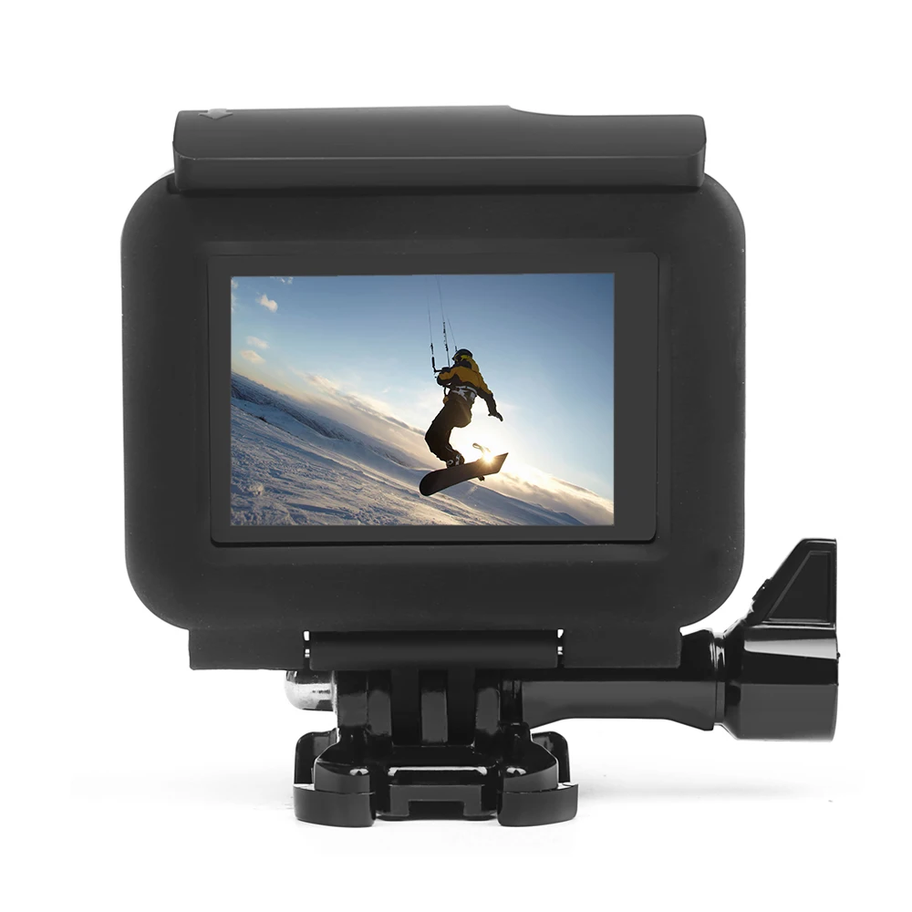 SHOOT Side Open Protective Border frame Case for GoPro HERO 7 6 5 Black Sports Cam For Go Pro Hero Action Camera Accessory | Электроника