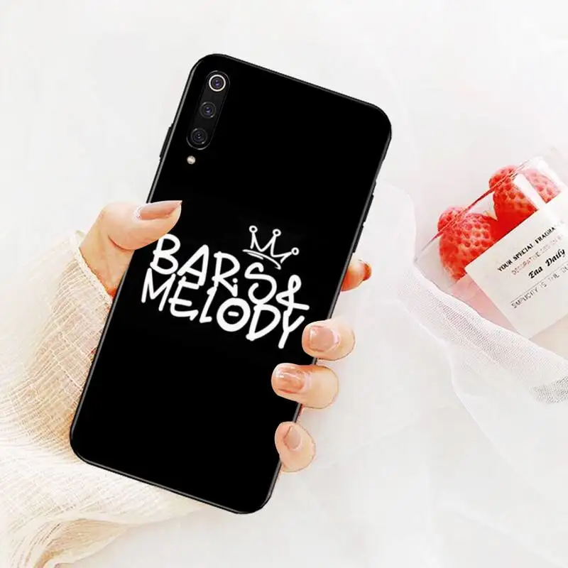 HPCHCJHM Bars and Melody BAM мягкий силиконовый черный чехол для телефона Xiaomi Mi9 9SE 8SE Pocophone F1 Mi8