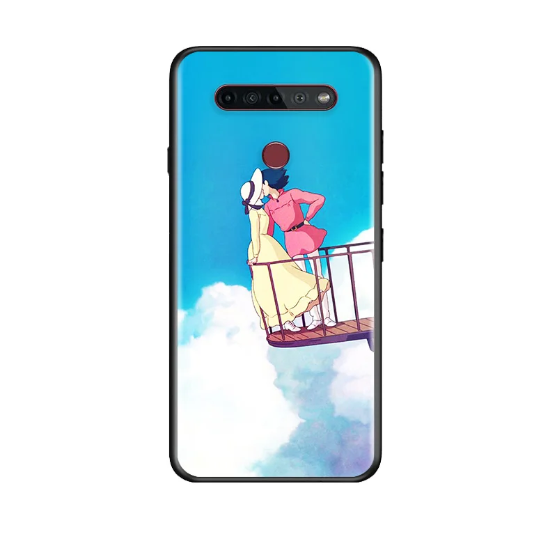 

Howl's Howls Moving Castle For LG G8 V30 V35 V40 V50 V60 Q60 K40S K50S K41S K51S K61 K71 K22 ThinQ 5G TPU Silicone Phone Case