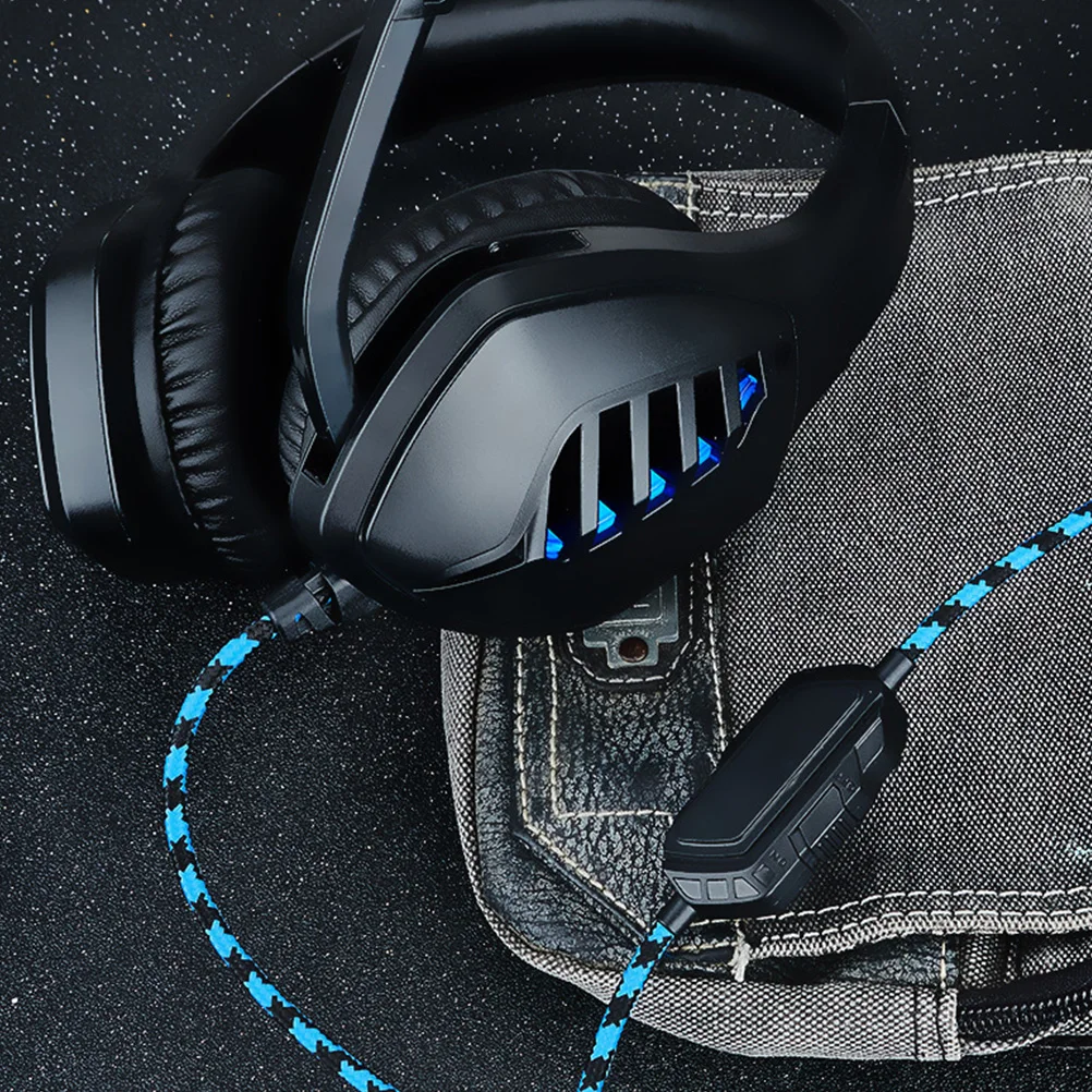 

Gaming Headset for PS4 Laptops Computer Noise Reduction Wired E-sports Headphone