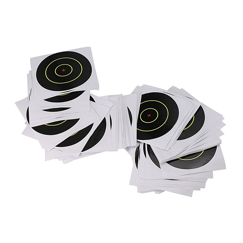 100 шт./компл. прокалке наклейки мишень 3 дюймов круглый клейкий активности для