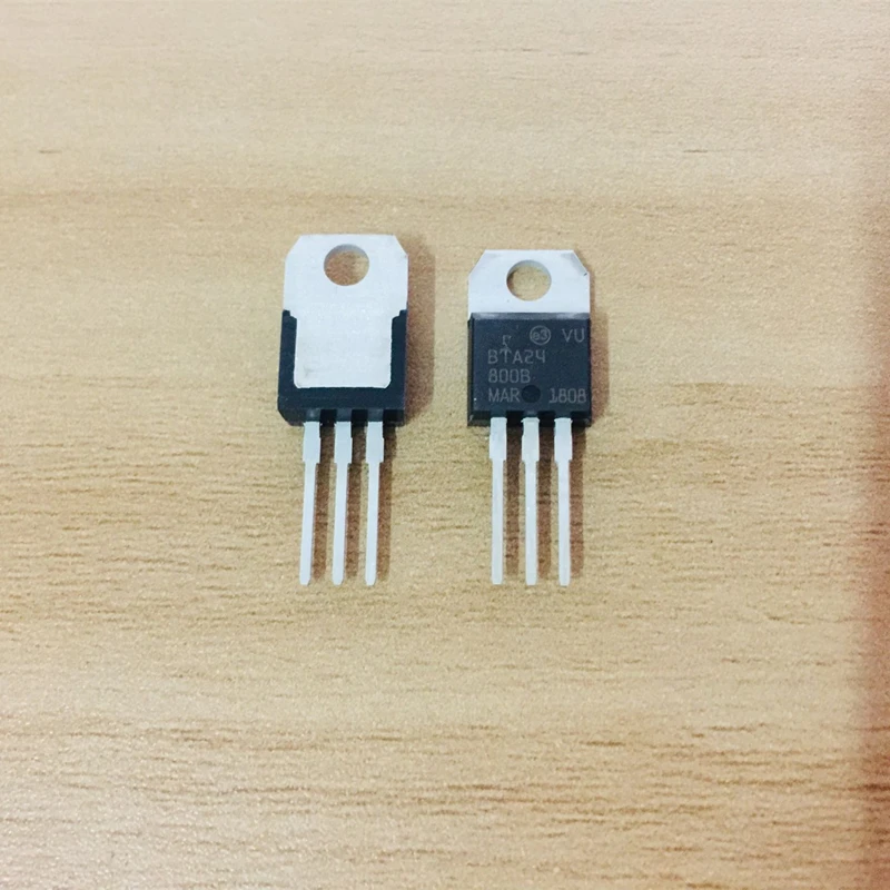 

10PCS BTA24-800B TO-220 BTA24-800 TO220 BTA24 24-800B