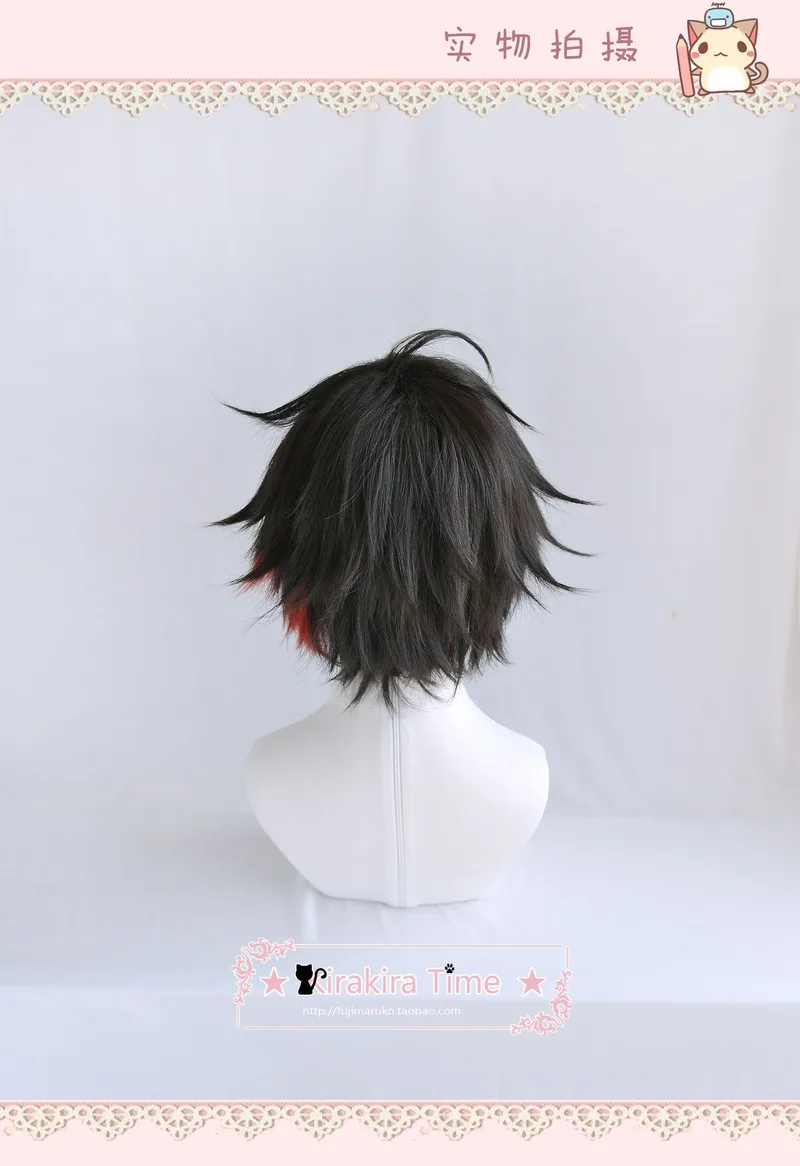 Короткие термостойкие синтетические волосы для костюмированной вечевечерние