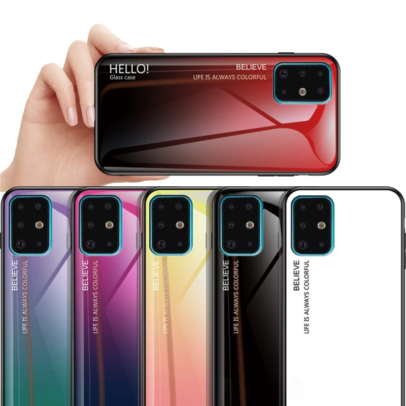 Чехол для телефона Samsung A51 A71 S20 Ultra Note 10 + 9 8 S8 S9 S10 Plus S10E S7 Edge A5 A8 A6 A7 2018 чехол из