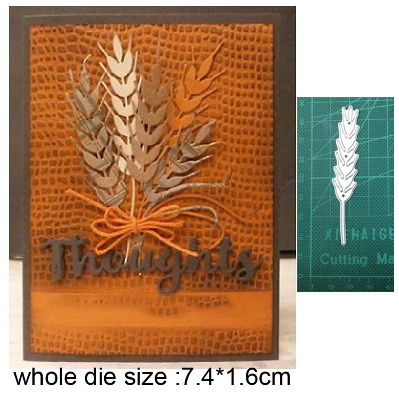 

Cutting dies Plants Wheat Metal Cutting Dies for DIY Scrapbooking Paper and Card Making Decorative Embossing Die Cut Craft dies