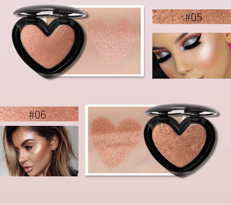 Handaiyan Stereo Repair and Makeup Powder Cake High-Gloss Eye Shadow Dual-Purpose Handmade Baking Cosmetic Gift for Women | Красота и