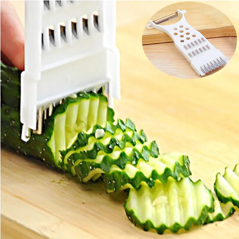 

Fashion Kitchen Chopper Multi-Function Potato Wire Cutting Grater Cucumber Slicer 1pcs