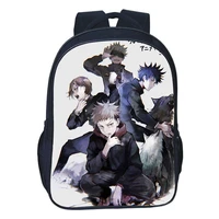 anime jujutsu kaisen backpack boy girl school bag men double layer rucksack women bag teens zipper bookbag cartoons travel bags