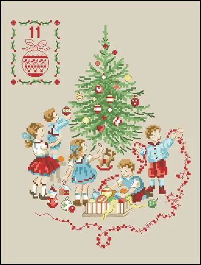 Лучший Набор для вышивки крестиком с цветами персика и птицами из хлопка