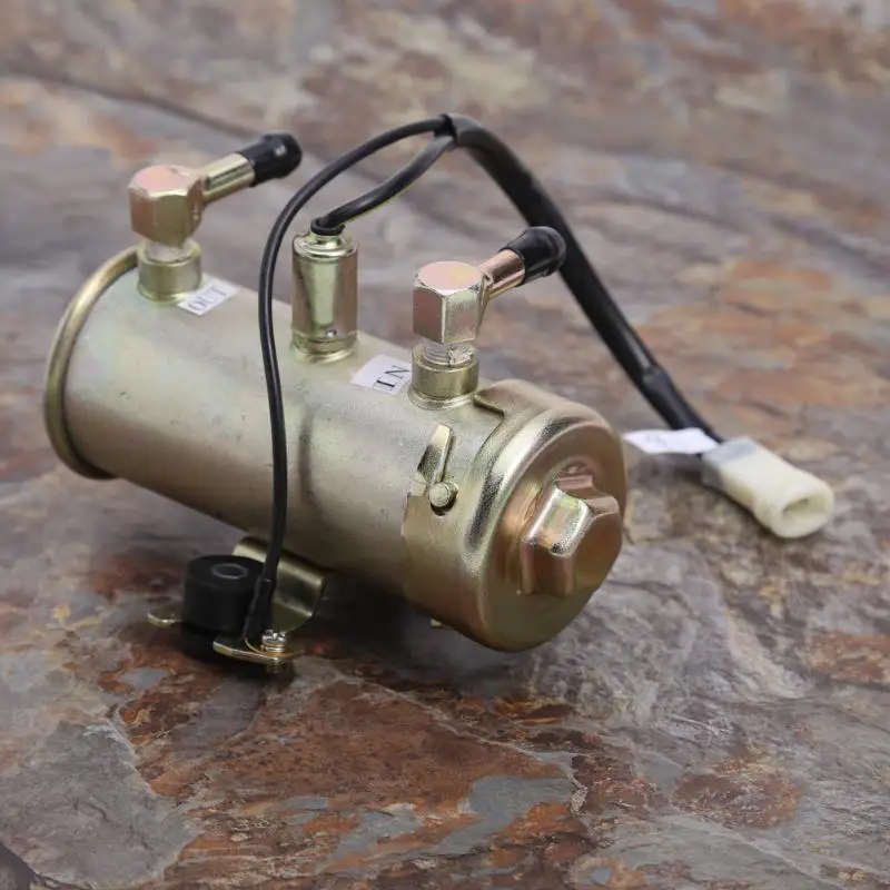 Универсальный 12 в топливный насос набор грань красный верхний стиль бензиновый