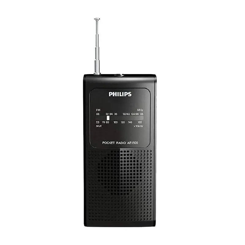 PHILIPS AE1500/00 мобильный тип аналоговая Портативная радиостанция черного