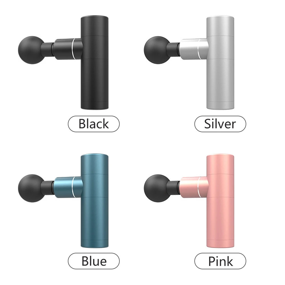 Новый дизайн перезаряжаемый карманный массажный пистолет для глубоких