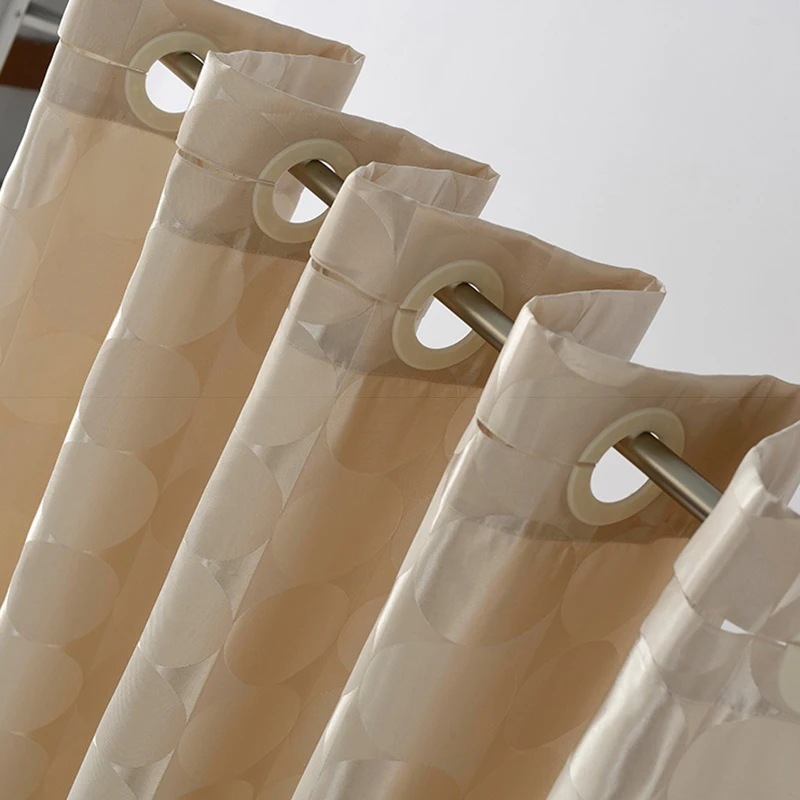 k water circle solid shower curtain thick waterproof polyester fabric bath curtain mold simple bathroom set partition curtain free global shipping