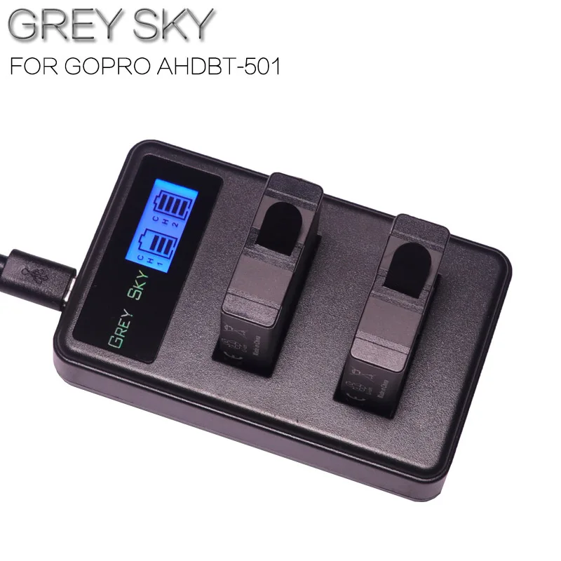 For GoPro Hero5 Hero6 Hero7 black AABT-001 Camera Fully Decoded 1600mAh Battery GOPRO Hero 5 hero 7 6 | Электроника