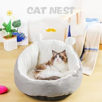 cat bed mat pet house dog beds super soft plush cats house deep sleeping for winter warm puppy cushion cute cama perro cw106