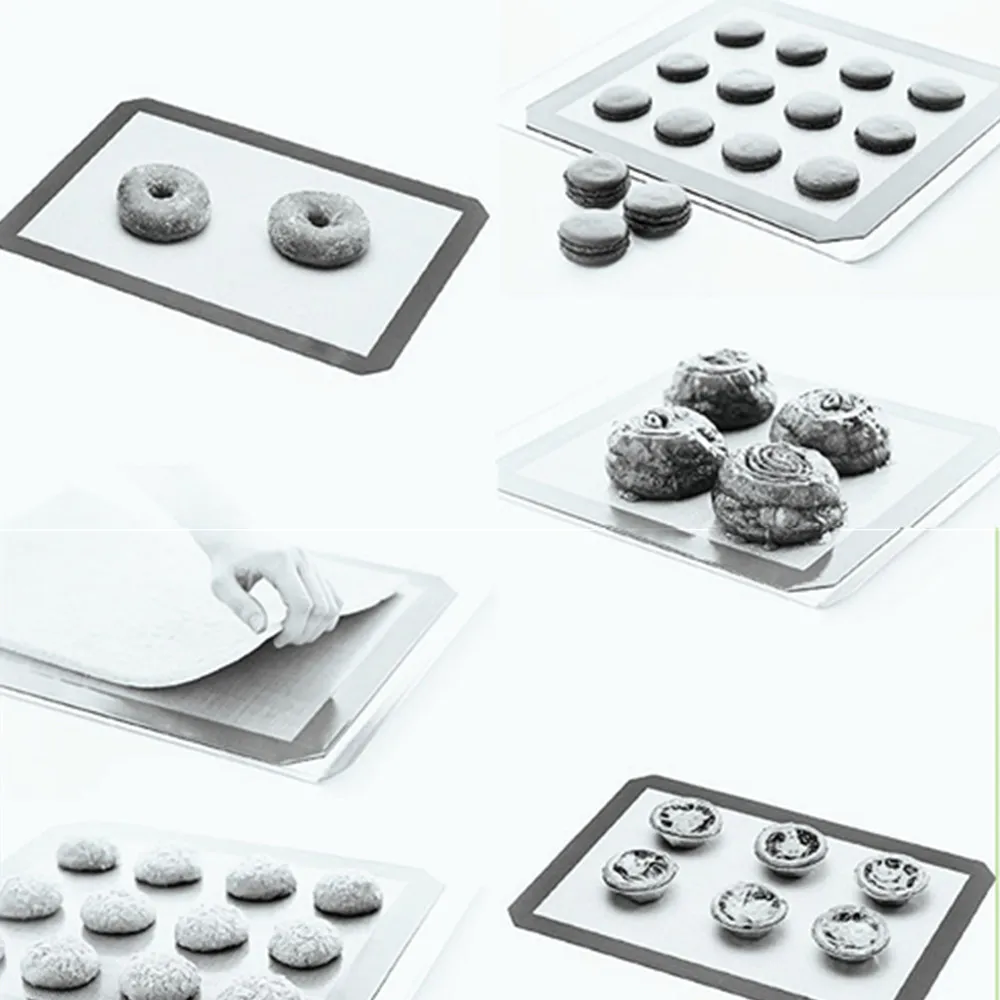 

5PCS Reusable Heat Resistant BBQ Grill Mat Baking Reusable Non-Stick Barbecue Cooking Grilling Sheet Liner BBQ Tools