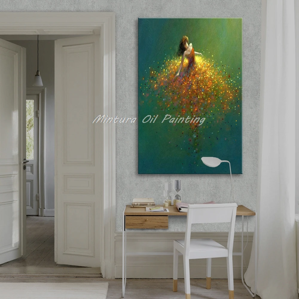 Mintura ручная роспись маслом на холсте Настенная картина для гостиной абстрактная
