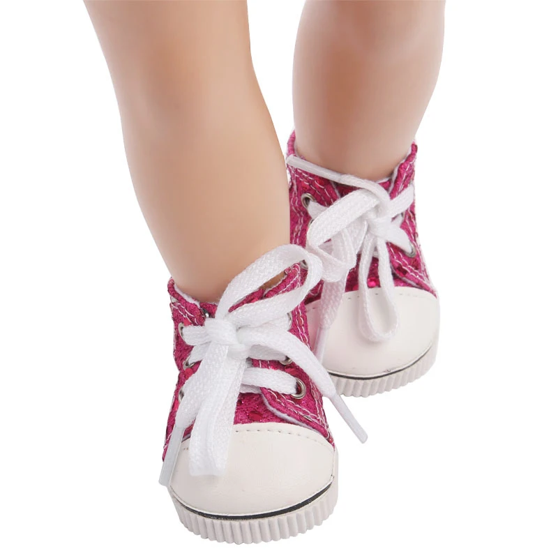 18 дюймов американская кукла для девочек парусиновая обувь кроссовки