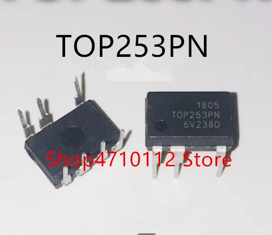 

10PCS/LOT NEW TOP253PN TOP253P TOP253 TOP252PN TOP252P TOP252 DIP7 IC