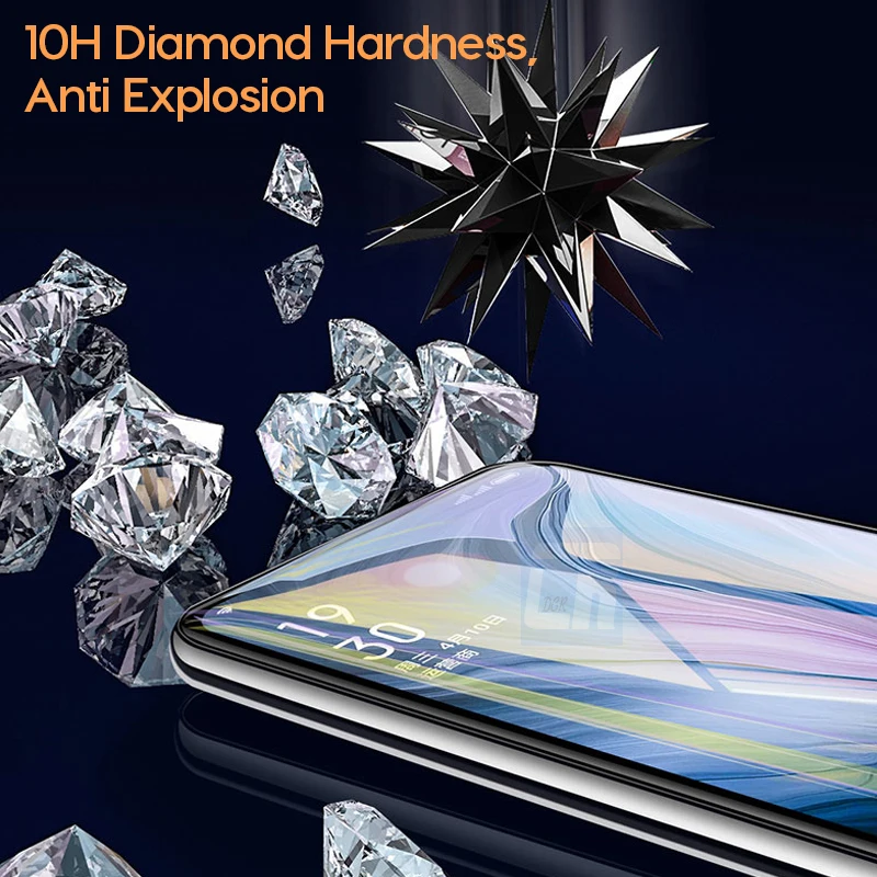 30D противошпионское закаленное стекло для OPPO Reno 2Z 6Z 4 SE F7 R17 F11 Pro защита экрана