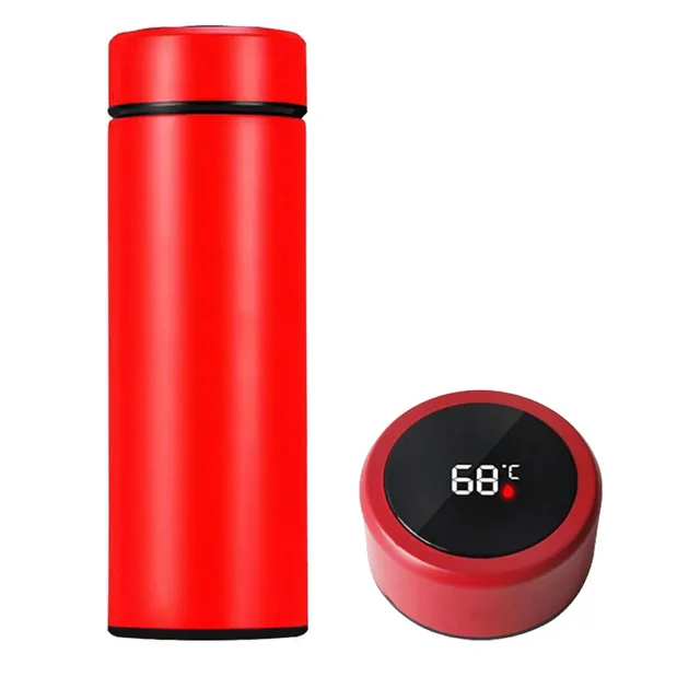 Flm 500ML Vacuum Flask LED Temperature Display Keep Warm/Cold