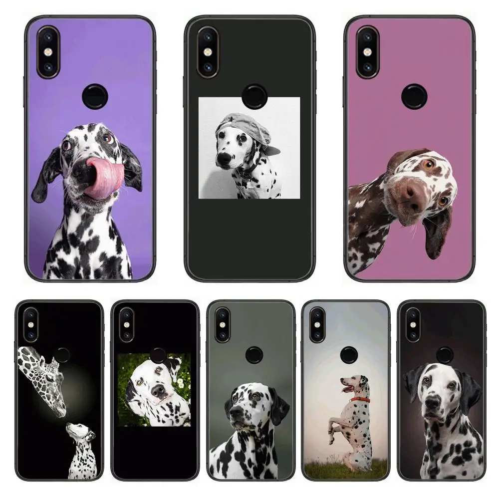 

Dalmatian Dog lovers Case Phone Case For xiaomi M2 C3 X3 F2 Lite NFC 6 5 x Poco k30 Pro Anime Black Cover Silicone Back Pretty