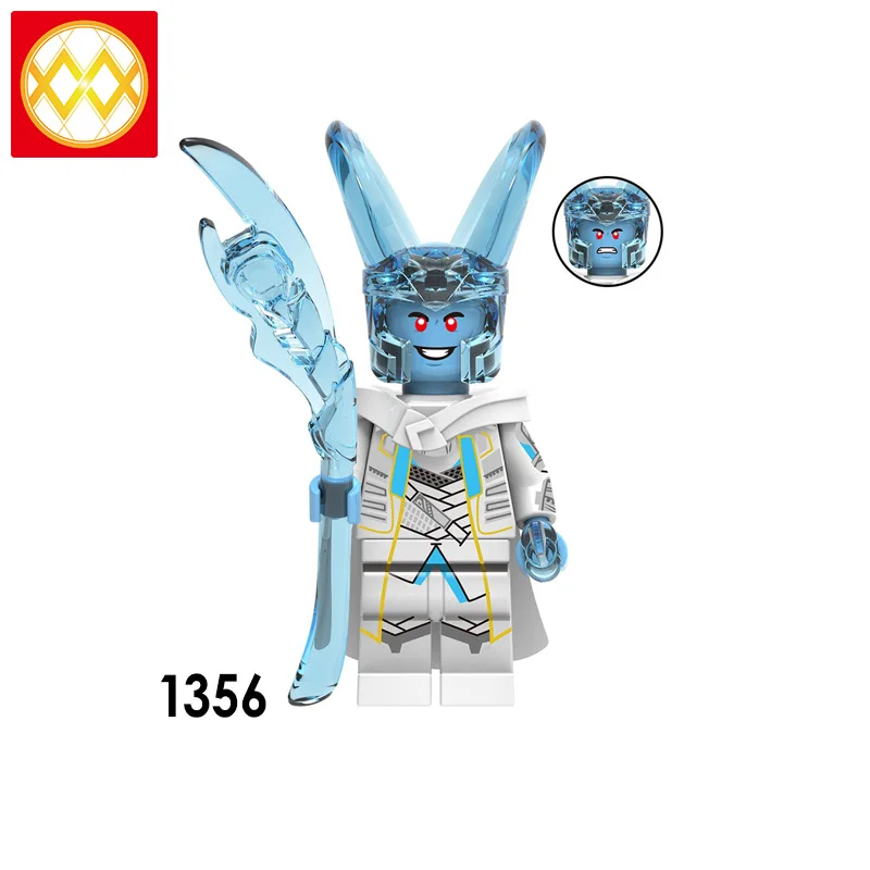 XH1356 Фильм Тор Ragnarok Odin Loki Hela Валькирия битва лошадь Frigga Hemidall Джейн Фостер Халк Sif строительные блоки кирпичная игрушка малыш - Цвет: XH1356