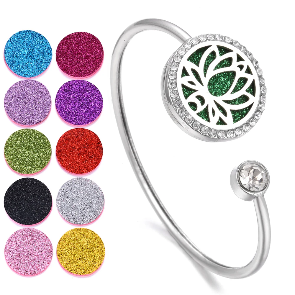 Ювелирные украшения для ароматерапии браслет с кристаллами браслеты духов