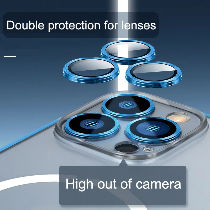 Чехол Для MagSafe для iPhone 13 Pro Max Mini Защита объектива магнитное Беспроводное зарядное