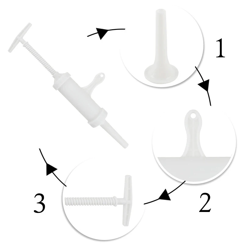 1 шт. ручной колбасный шприц инструменты для приготовления колбасы из пищевого