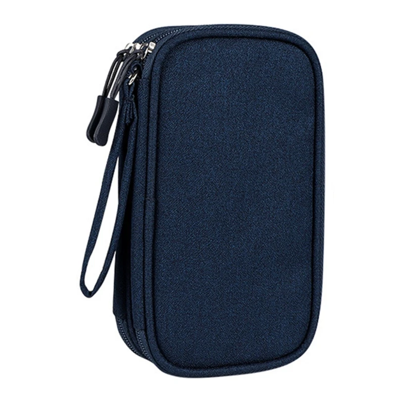 

Сумка из ткани Оксфорд H052 для хранения жестких дисков/внешних аккумуляторов/наушников/кабелей передачи данных и других аксессуаров