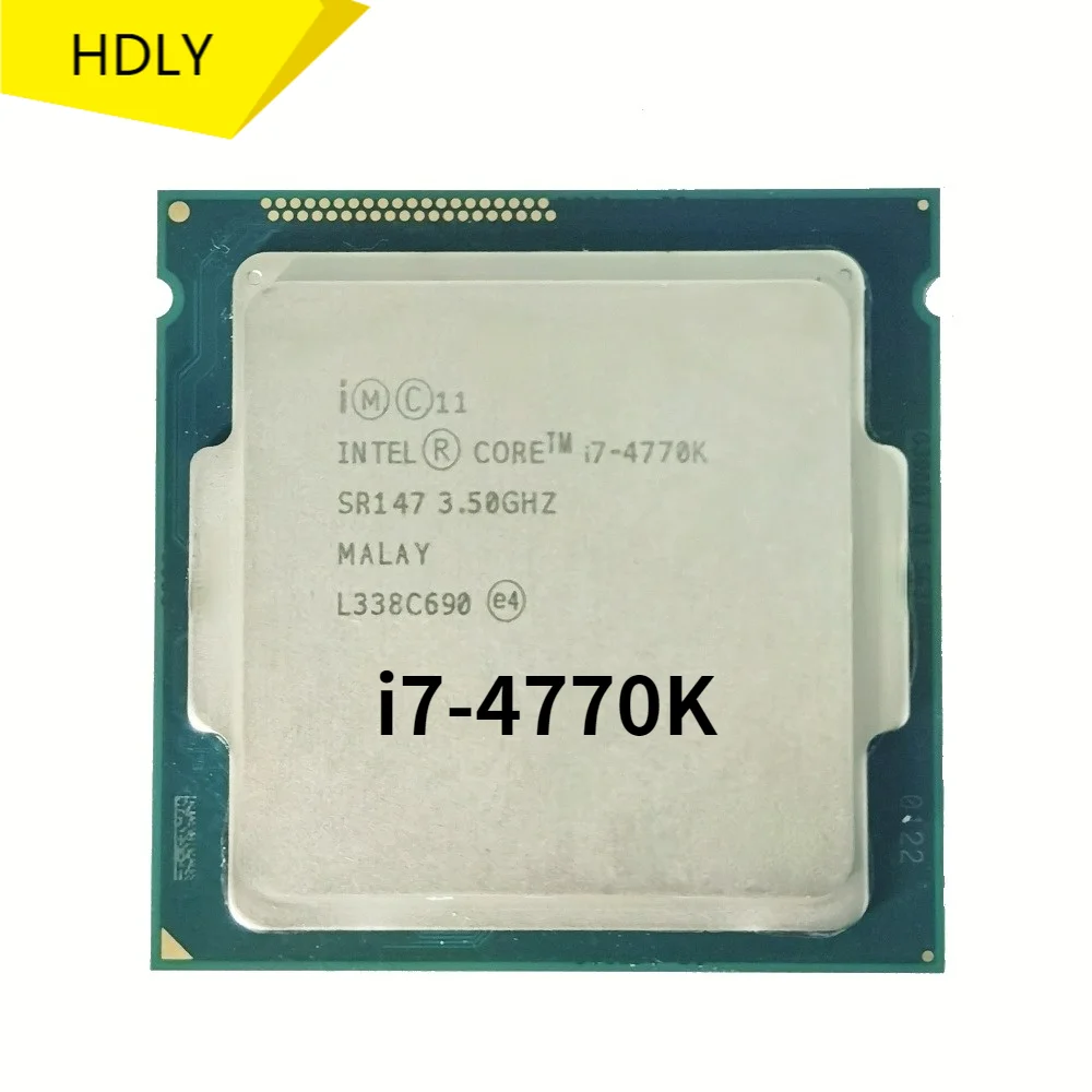 Kaufen Verwendet Intel Core I7 4770K SR147 3,5 GHz Quad-Core CPU Desktop LGA 1150 Prozessor