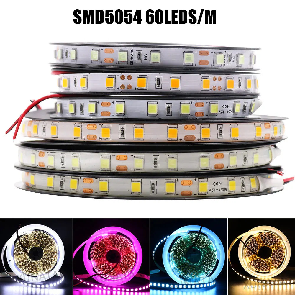 0 5 HDMI кабель 1 м 2 3 4 DC12V 5054 Светодиодные ленты 60 светодиодов/m Водонепроницаемый