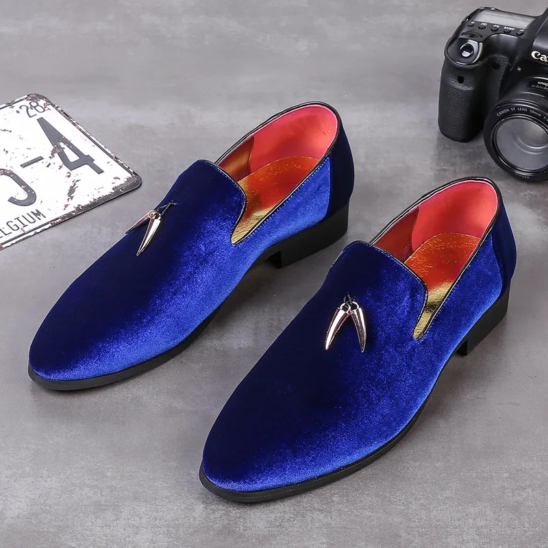 OLOMM/очень большая Мужская обувь Новые летние мужские кожаные туфли в Корейском