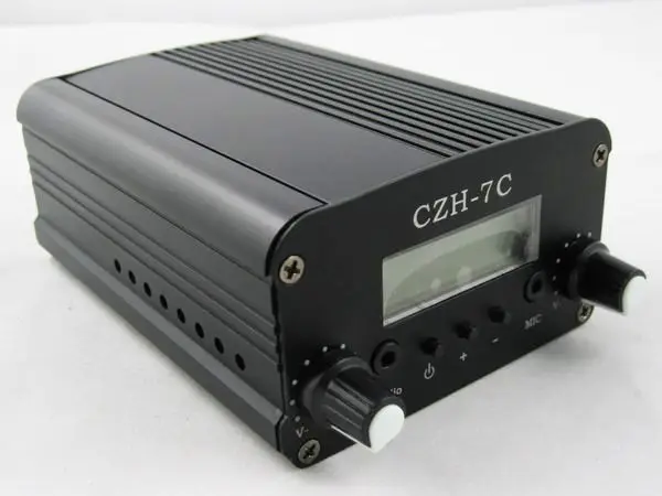FMUSER CZH 7C 7W FM широковещательный радиопередатчик радиостанция для церкви