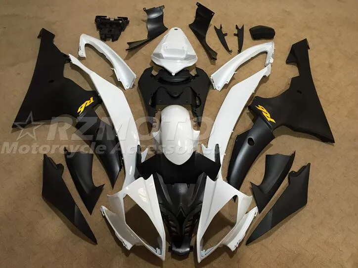 

Набор обтекателей для кузова, 4 подарка, новинка, ABS, для YAMAHA YZF-R6 2008 - 2016 08 09 10 11 12 13 14 15 16, черный, белый