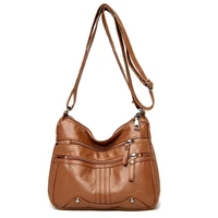 women shoulder bags pu leather bag for girl female ladies luxury handbags designer high capacity 2021