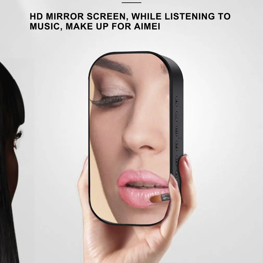 Беспроводной Bluetooth динамик маленький мини будильник портативная пушка