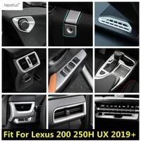 accessories for lexus ux 200 250h 2019 2022 air ac cd frame gear panel door handle bowl dashboard sequin glove box cover trim
