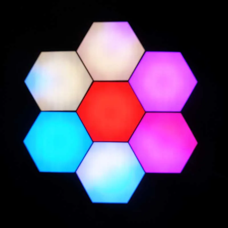 [Объект] nanoleaf светодиодный шестигранный настенный светильник модульный s