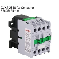 ac contactor cjx2 2510 3 phase 24v 36v 110v 220v 380v 12a 50hz normally open contact