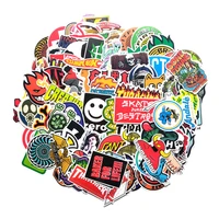 100pcs graffiti brand skateboard trunk sticker waterproof skateboard car helmet cups motorcycles diy sticker trend sticker