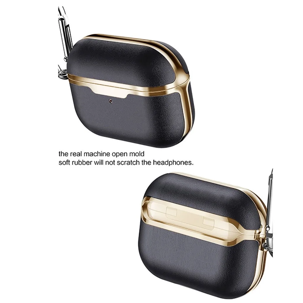 ТПУ силиконовый чехол для AirPods Pro беспроводные Bluetooth наушники защитный 2019 мягкая