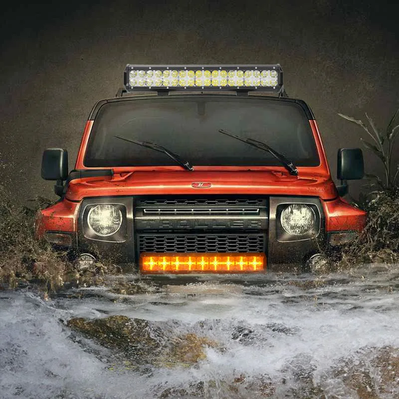 VISORAK 7 12 17 23 2" внедорожный 7D светодиодный светильник 4x4 4wd ATV SUV Truck светодиодный противотуманный светильник для внедорожника ATV 4WD 4x4 Truck внедорожника