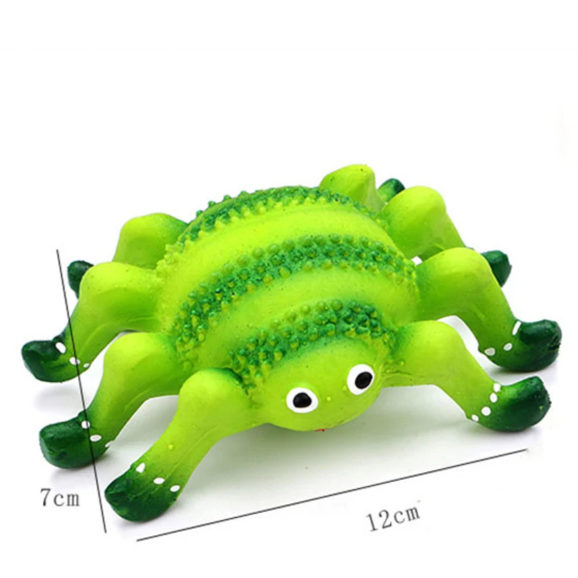 Собака игрушки Жвачки Экстра жесткий резиновый мяч Забавный интерактивный Краб