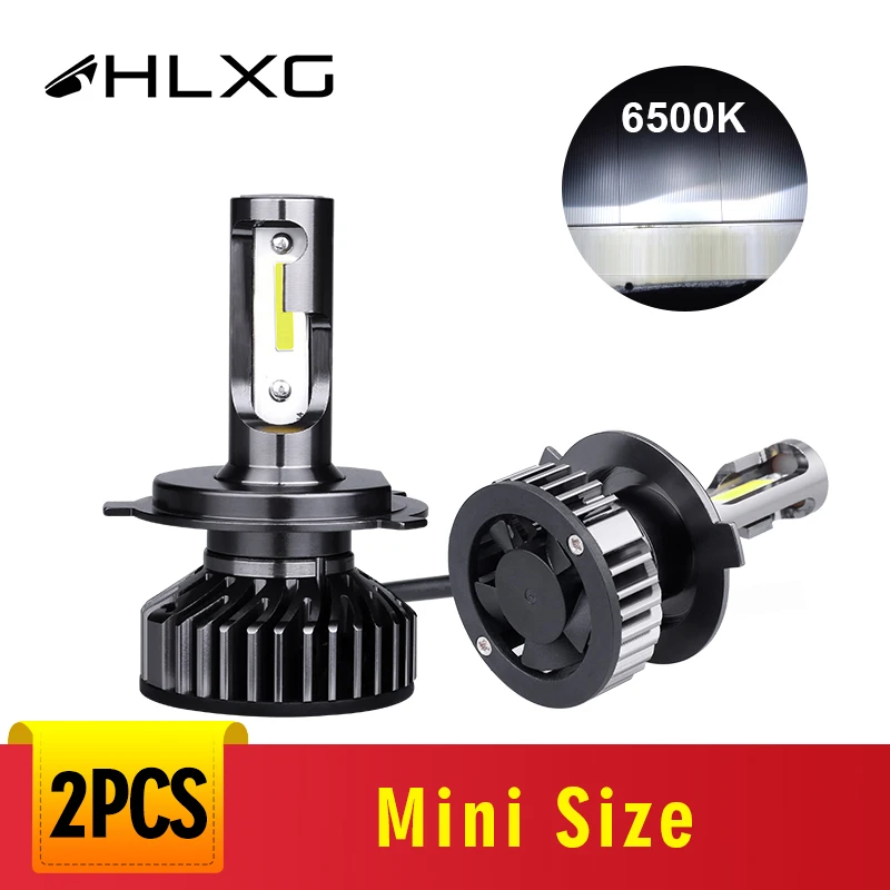 Автомобильный светильник с ампулой led h4 luces led h7 ampada h11 led 9005 9006 hb3 hb4 6500k 4300k 5000k автомобильный головной светильник luz led automovil