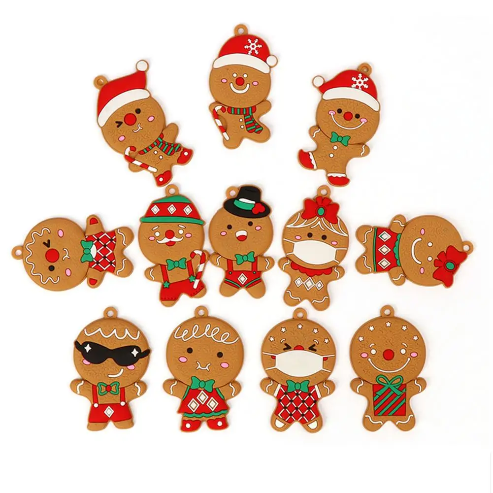 

12 шт., новогодние украшения для новогодней ёлки