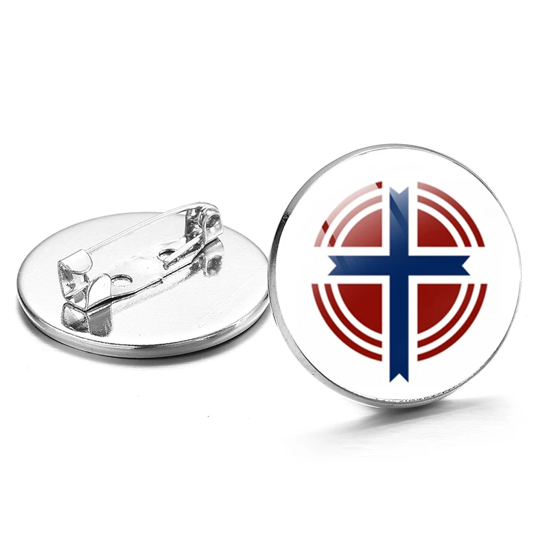 Гордиться тем что вы лютеран брошь булавки стеклянные христианские кресты