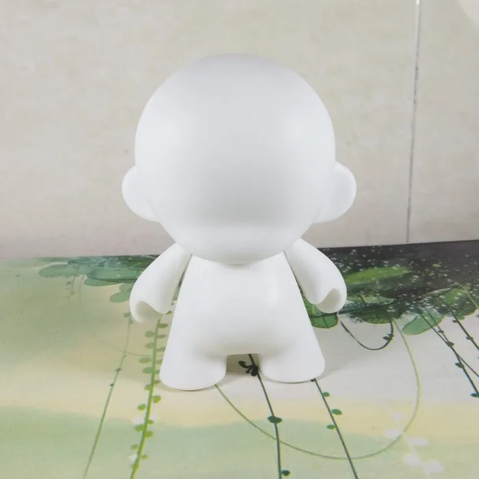 

10cm Munny Glue Platform Design Doll DIY White Mold Graffiti Hand-painted Children Color-filled White Embryo Toys